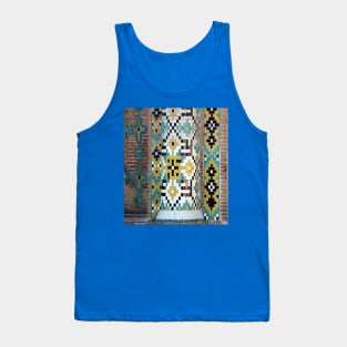 middle east tile art mosaic Tank Top